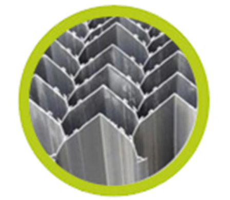 Tube Settler Lamella : High Rate Inclined Plate Lamella Clarifier For Wastewater Sedimentation